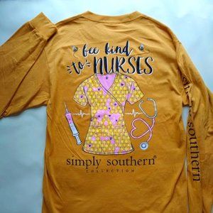 Simply Southern Long Sleeve Bee Kind to Nurses MED